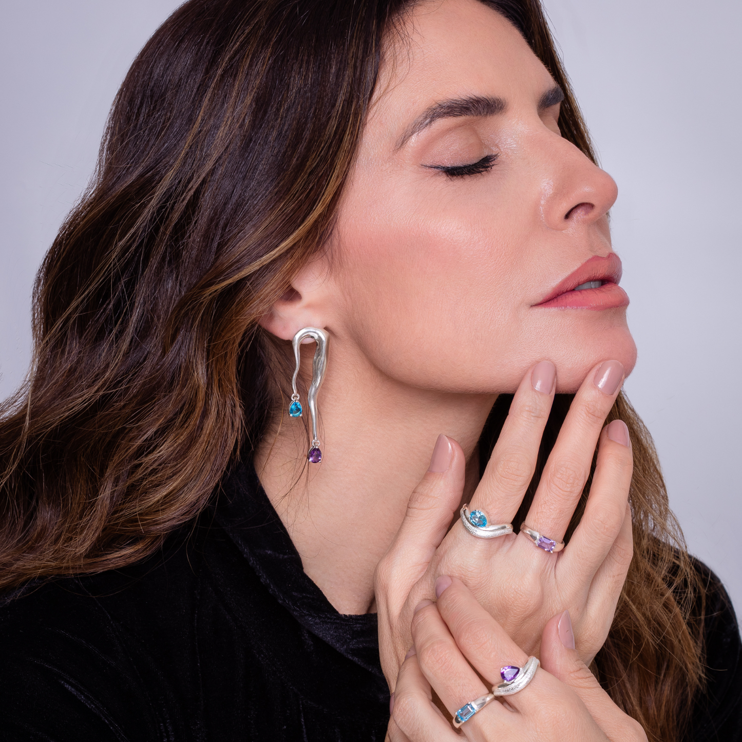 Anel Alzira Prata 925