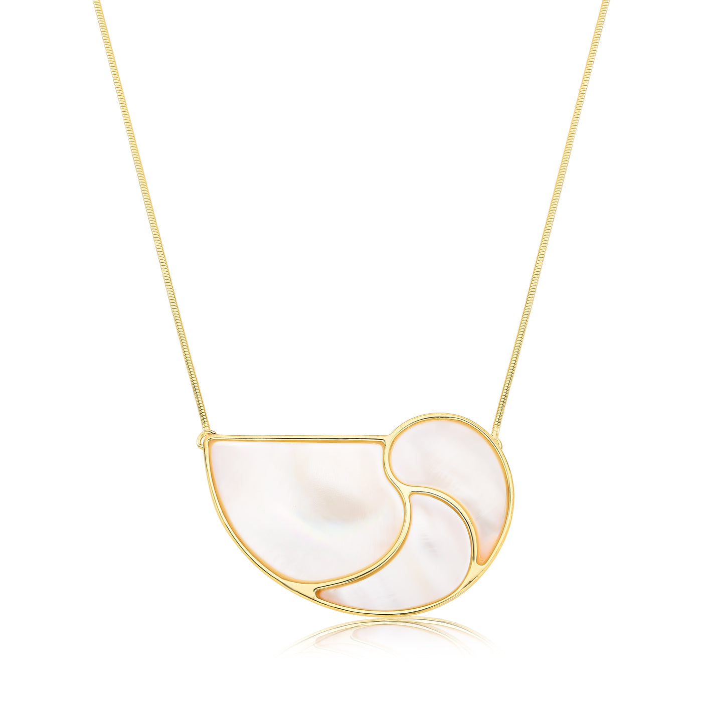 Colar concha madreperola