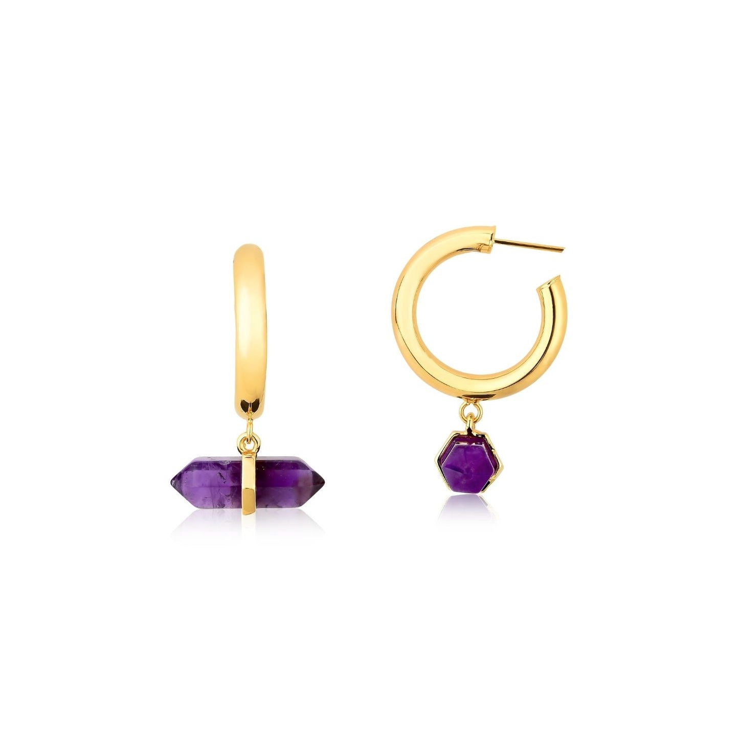 Argola com Drusa Ouro