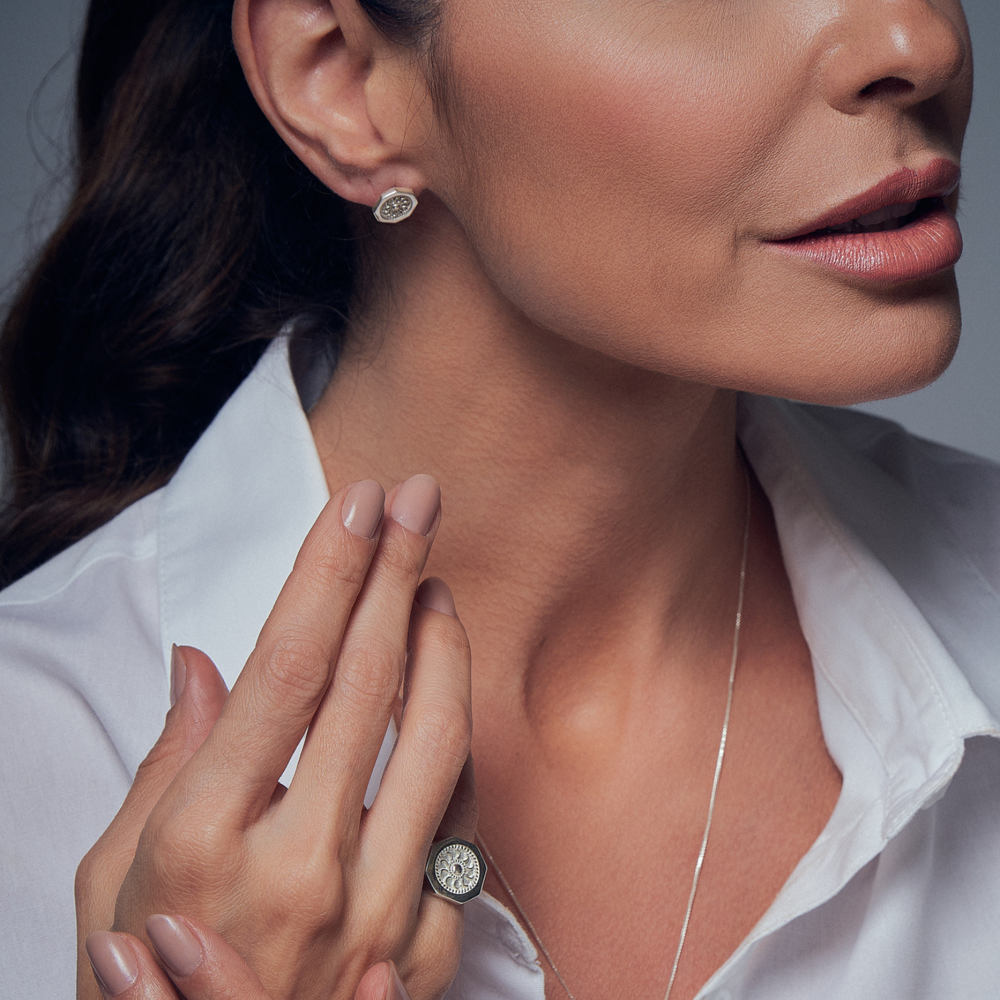 Brinco Maia Prata 925