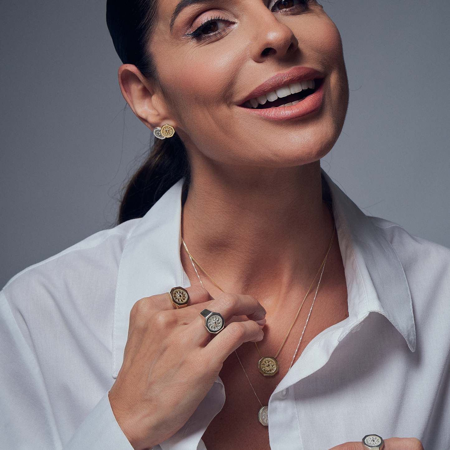 Brinco Maia Prata 925