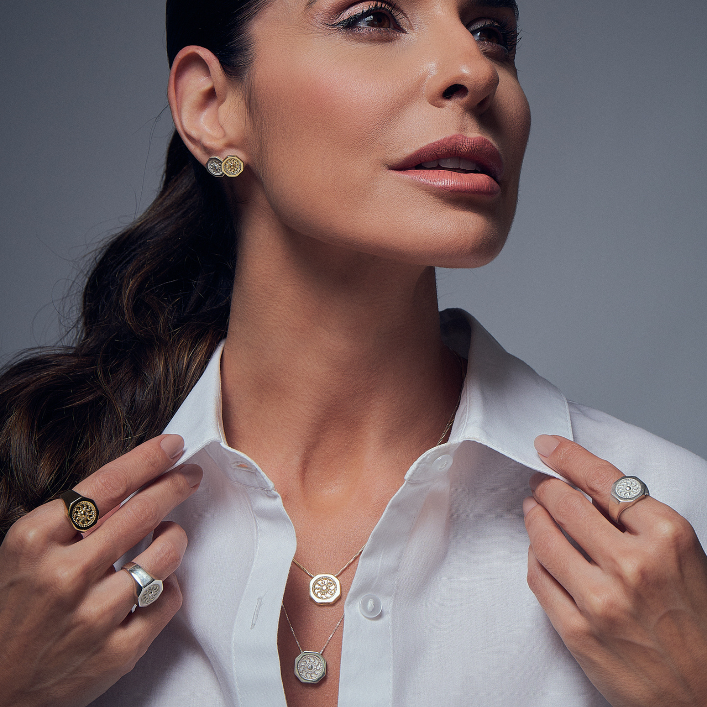 Brinco Maia Prata 925