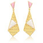 Brinco Rodocrista Ouro