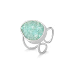 Aneis Inlay Rodio Regulavel