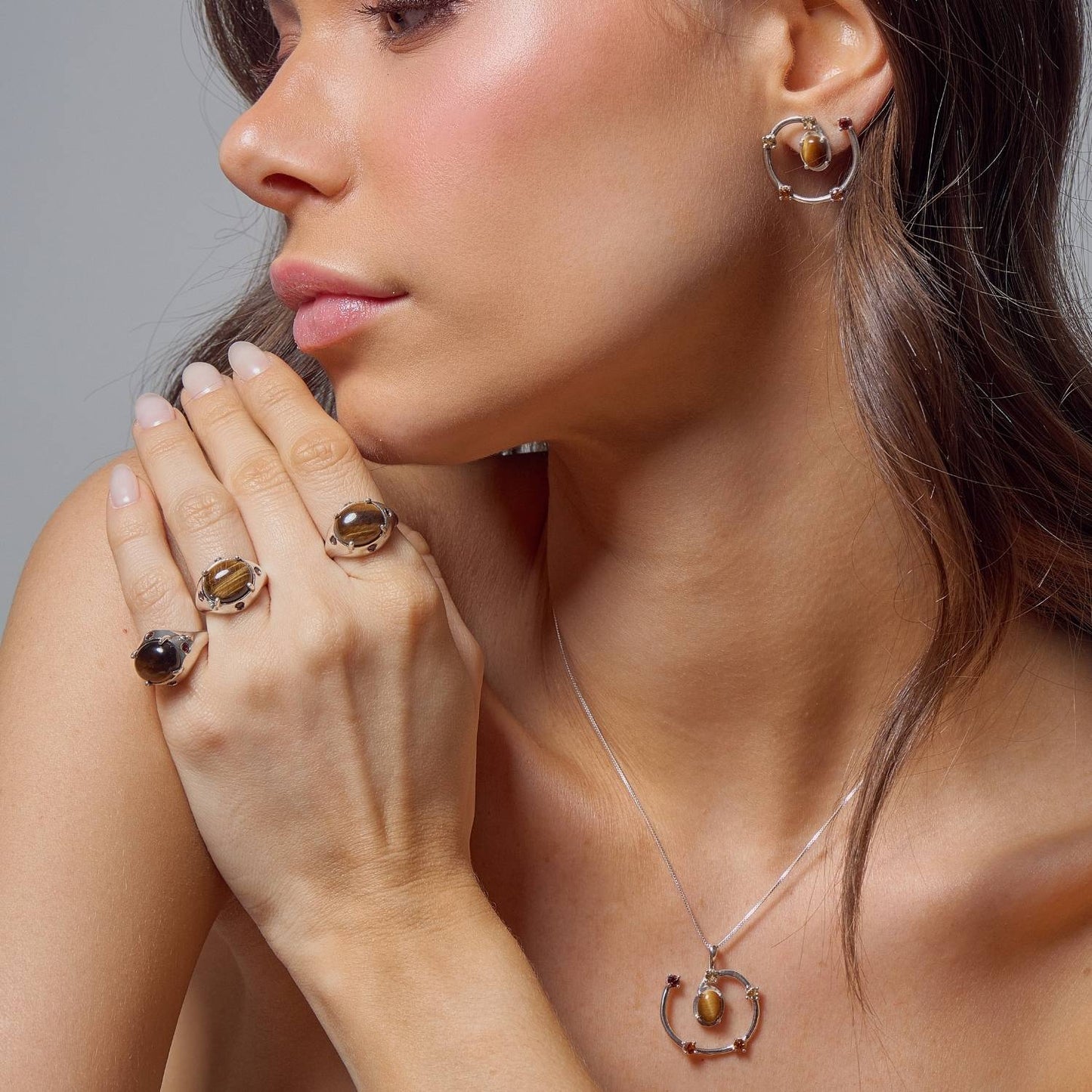 Colar Ciclos Prata 925