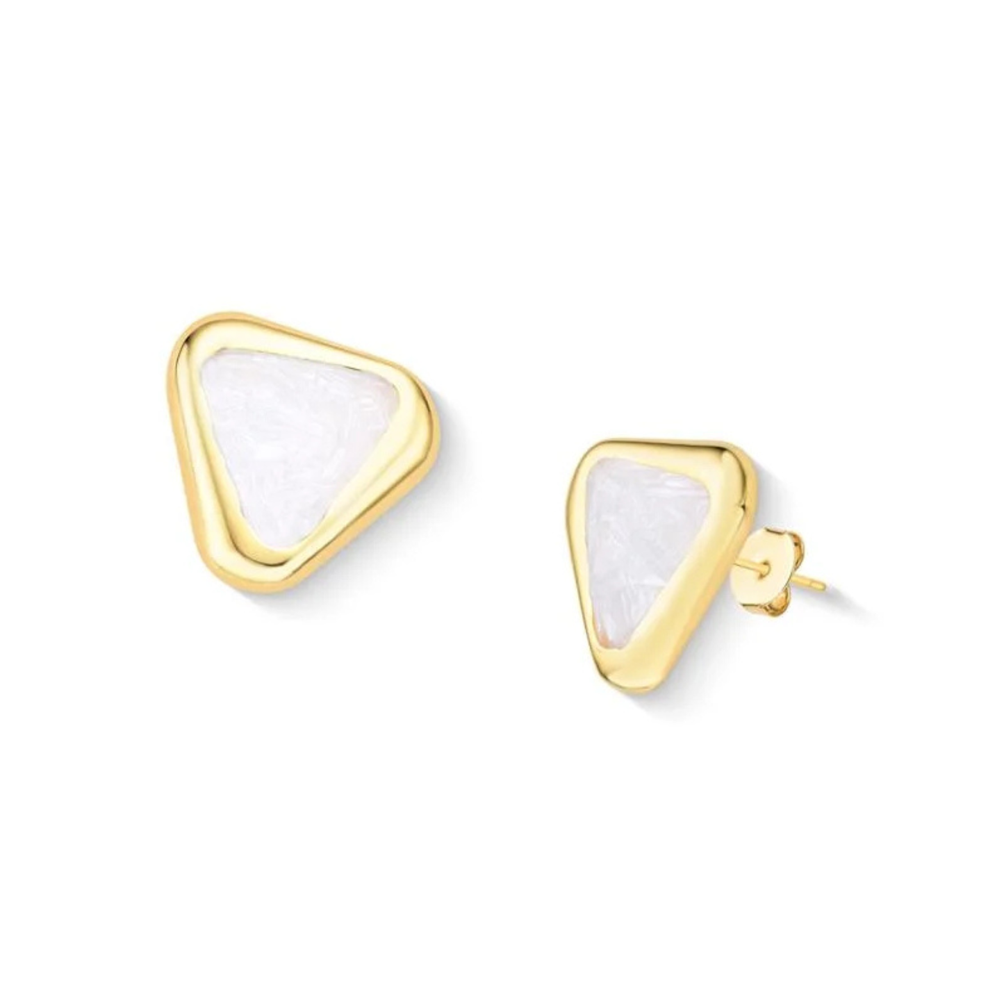 Brinco Classic Inaly banho de ouro 18k