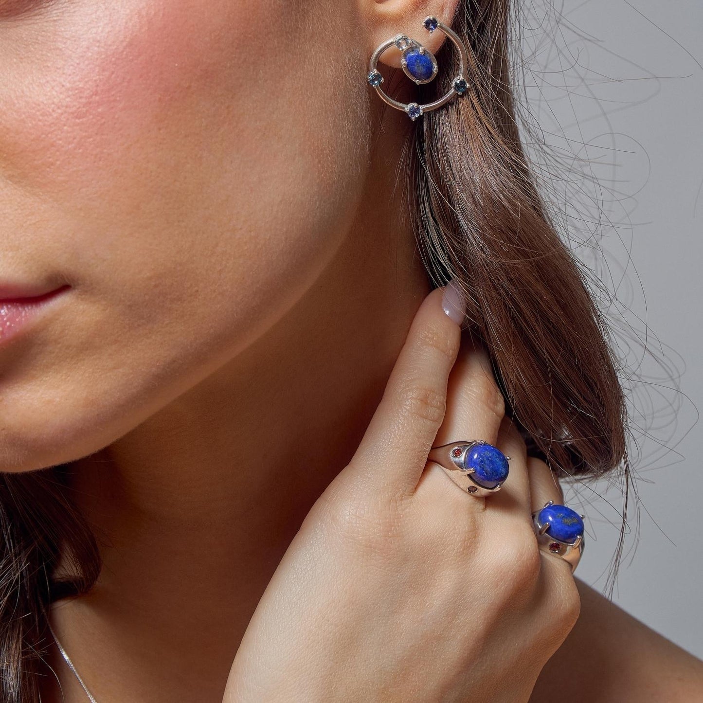 Anel ciclos prata 925