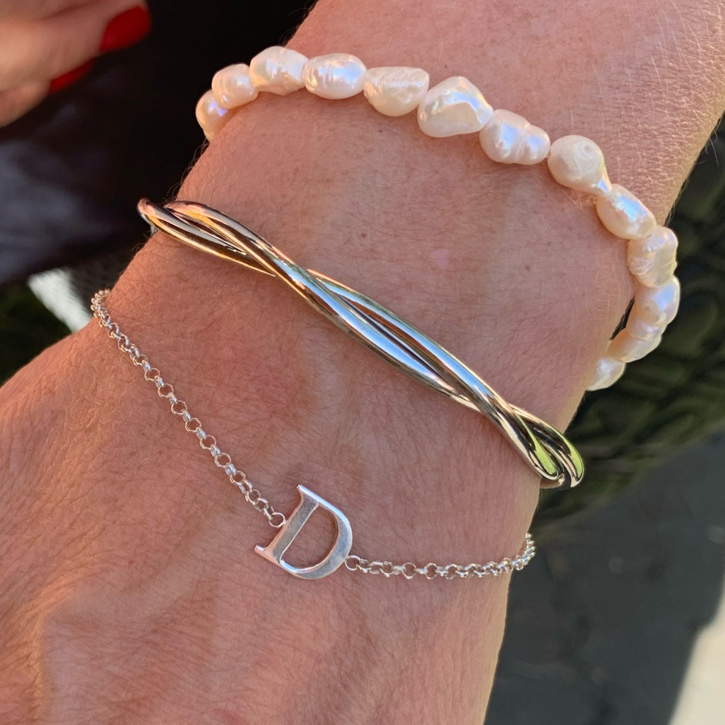 Pulseira Identidade Prata 950