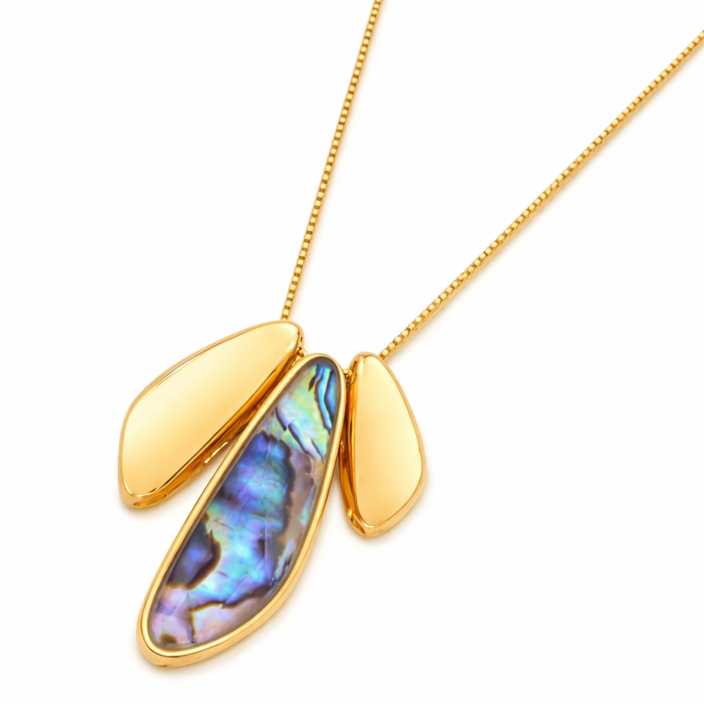 Colar Coragem Abalone
