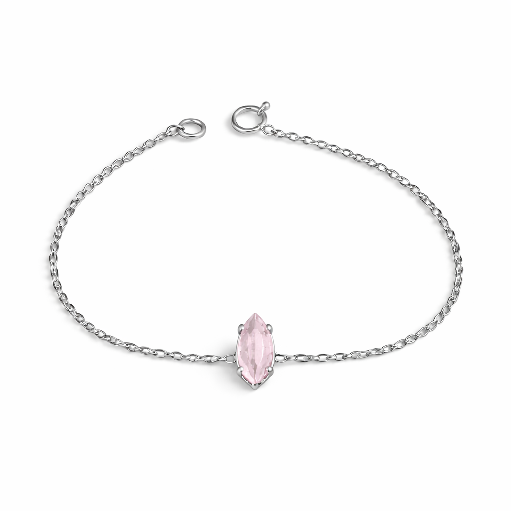 Pulseira Identidade - Escolha a gema do seu mês - Sob encomenda